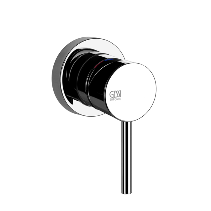 Изображение Внешняя часть встраиваемого смесителя Gessi Emporio Via tortona для душа на 1 позицию 19712
