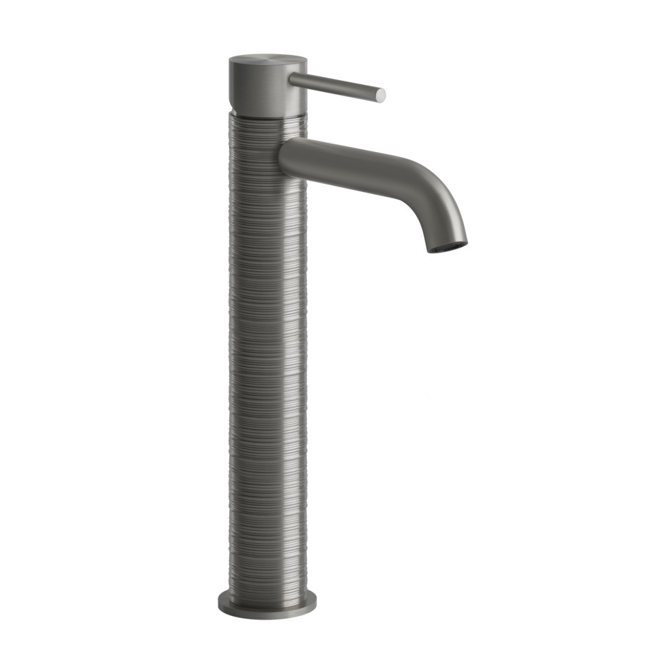Высокий смеситель для раковины Gessi Trame 54309 без донного клапана ФОТО