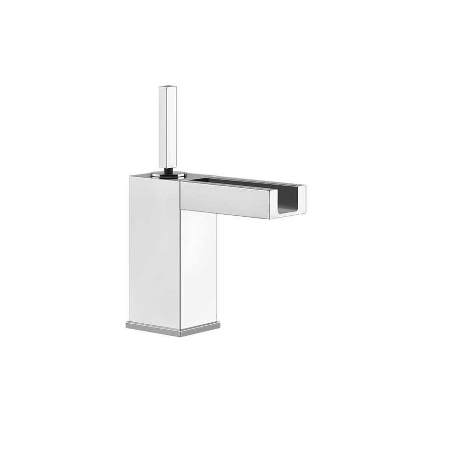 Каскадный смеситель для раковины Gessi Rettangolo Cascata 30901 с донным клапаном
