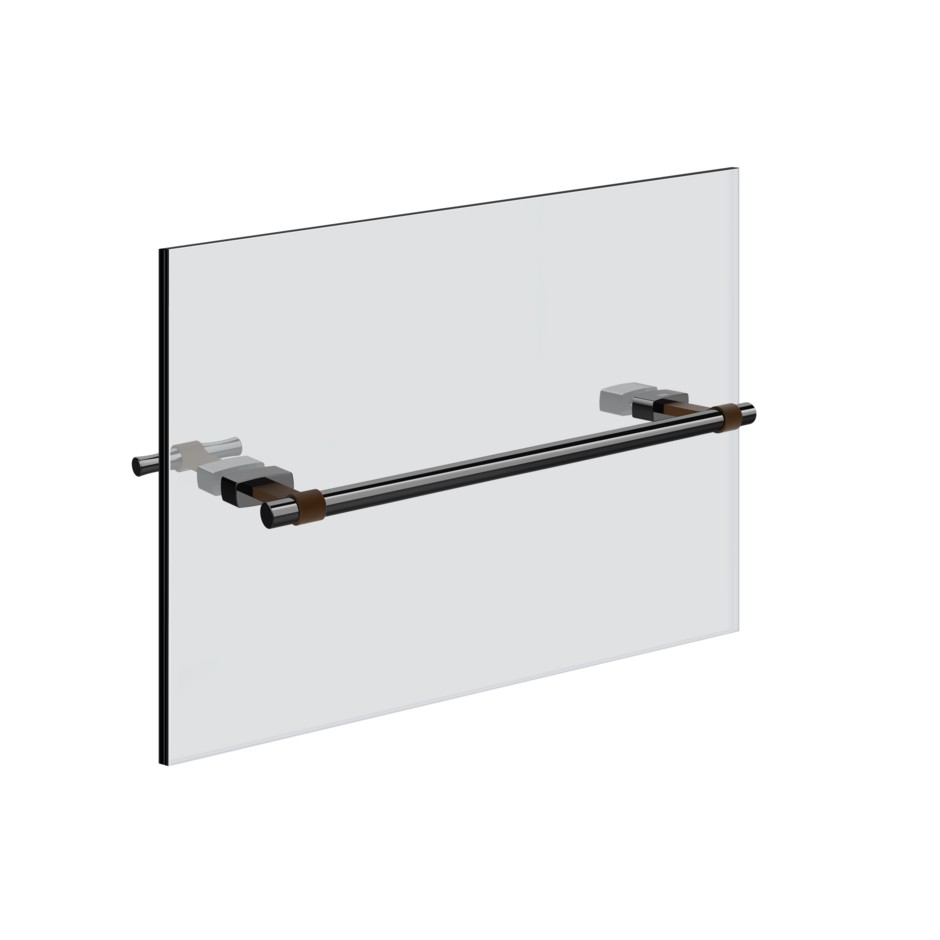 Полотенцедержатель Gessi Jacqueline 77511 30 см металлический для крепления на стекло ФОТО