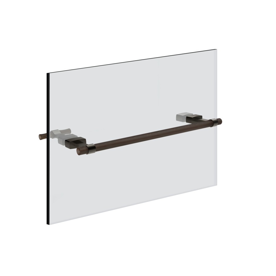 Полотенцедержатель Gessi Jacqueline 77611 под дерево 30 см для крепления на стекло ФОТО