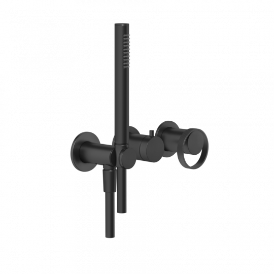 Смеситель для ванны c душем Gessi Anello 63345 схема 3