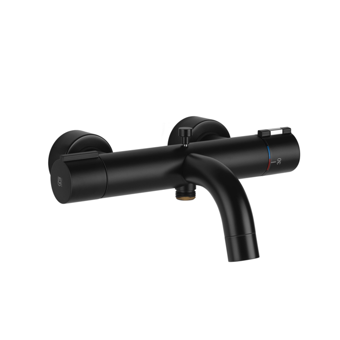 Смеситель для ванны термостатический Gessi Emporio Via tortona с автоматическим переключателем 18711 ФОТО