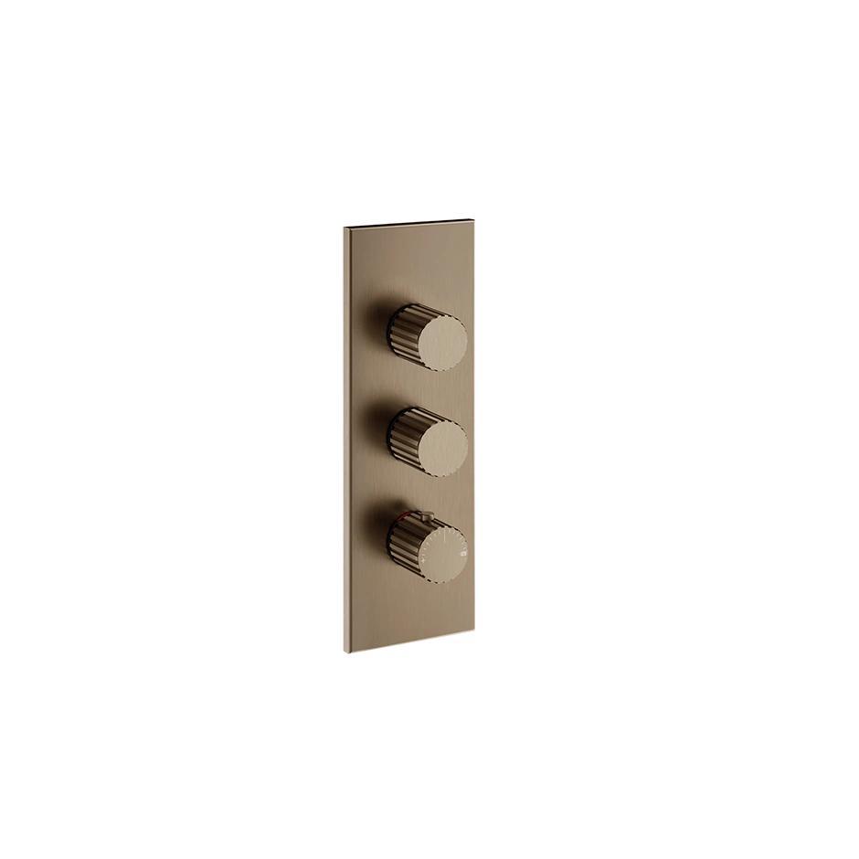 Смеситель для душа Gessi Incastri 75314 с термостатом 2 запорных вентиля ФОТО