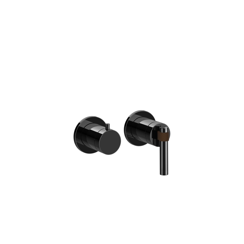 Смеситель для душа Gessi Jacqueline 77062 встраиваемый на 2 потребителя ФОТО