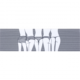 Шкурка "ПОЛОСКИ" 61*17 см