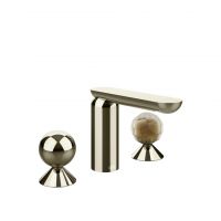 Смеситель для раковины Gessi Perle 74045 без донного клапана с вентилями-сферами из металла и муранского стекла Battuto схема 14