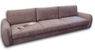 Диван большой Смарт 3 секции Еврокнижка велюр Люрэ (Lure) 06