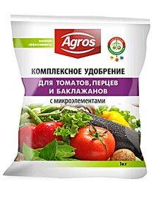 Удобрение для томатов и перцев 1 кг