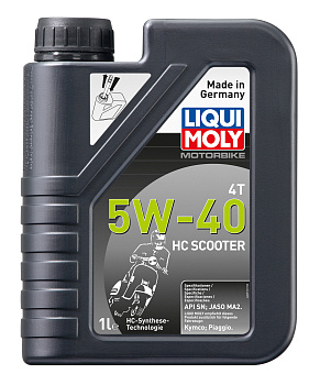 Liqui Moly Motorbike 4T HC Scooter 5W-40, 1л