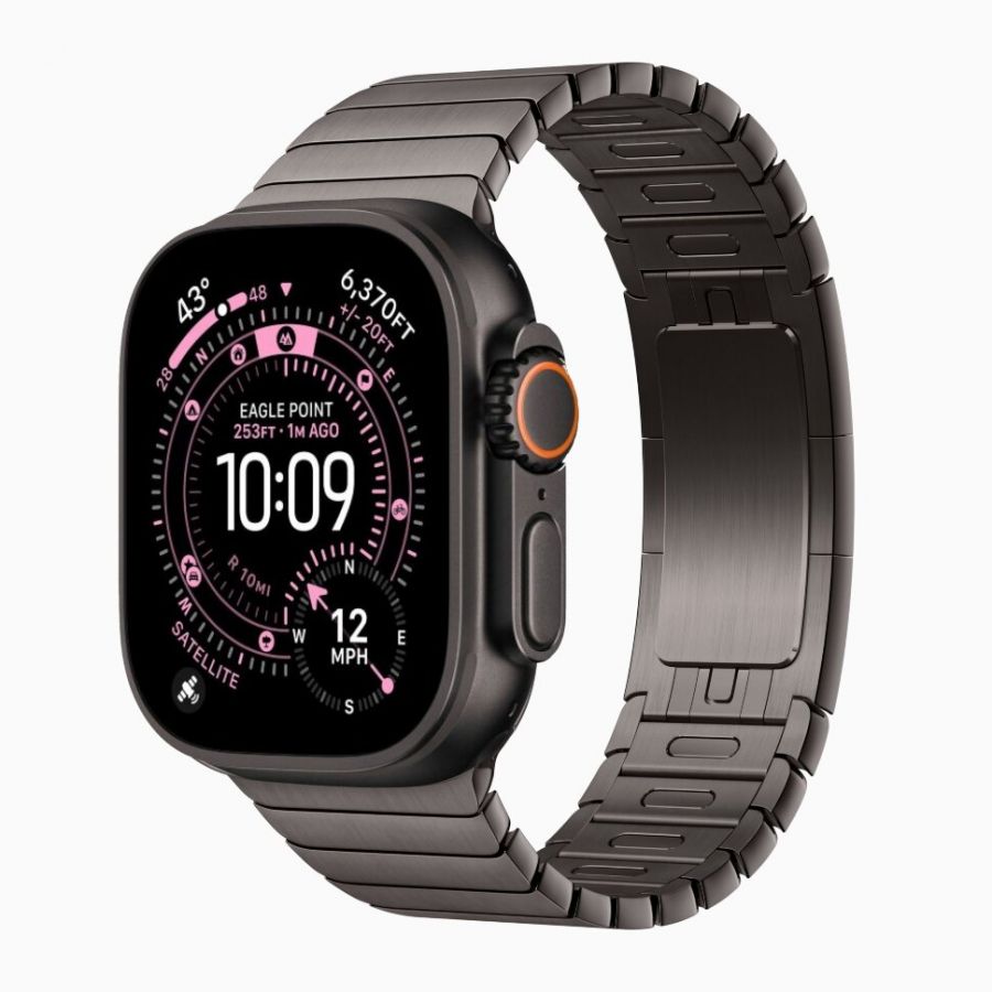 Часы Apple Watch Ultra 3 GPS + Cellular 49mm Black Titanium Case with Slate Link Bracelet