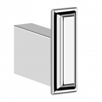 Gessi Eleganza Настенный крючок для полотенец 46521 схема 1 Gessi Eleganza Настенный крючок для полотенец 46521 схема 1