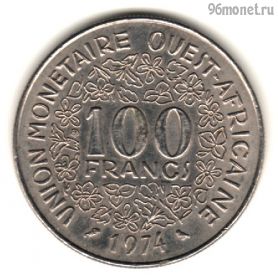 Западная Африка 100 франков 1974