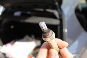 Замена Экранирующего Кожуха Датчика На Выхлопе на Автомобиле Варшавское шоссе 170Бс7