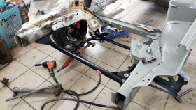 Замена Переходного Разъема Между Кузовом И Подрамником на Автомобиле Варшавское шоссе 170Бс7