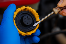 Инспекция Состояния Бачка При Использовании Агрессивных Жидкостей на Автомобиле Варшавское шоссе 170Бс7