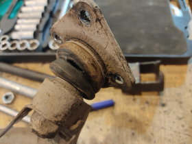 Замена Пыльников Шаровых Соединений Рулевой Трапеции на Автомобиле Варшавское шоссе 170Бс7