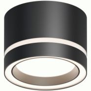 Apeyron св-к накл. спот Ray под св/д лампу GX53 max15W IP20 83х60 черн алюм+акрил 16-121