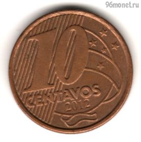 Бразилия 10 сентаво 2012