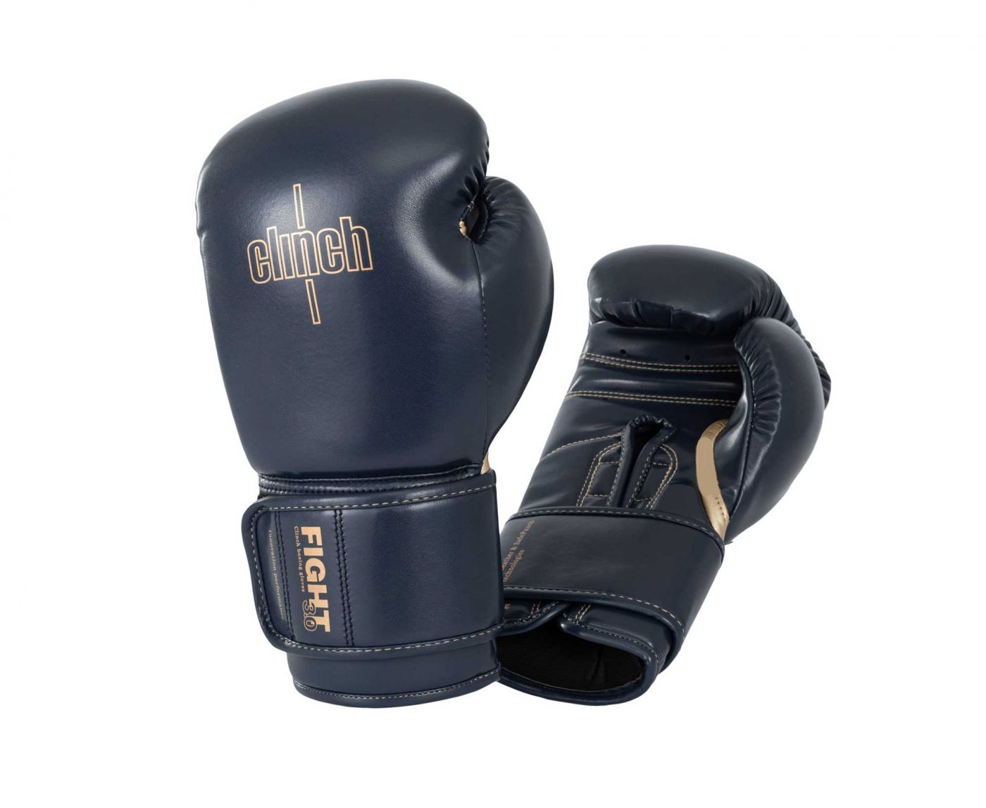 Перчатки боксерские Clinch Fight 3.0 темно-синие, 10 унц., артикул C187
