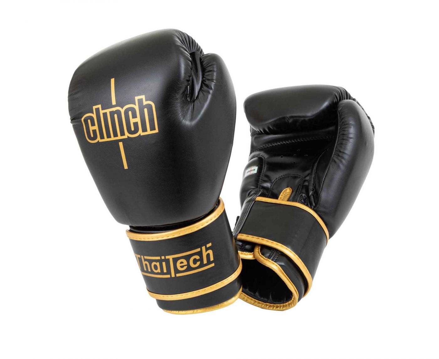 Перчатки боксерские Clinch Muay Thai чёрные, 12 унц., артикул C170