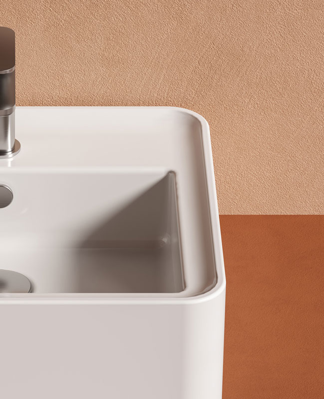 Прямоугольная раковина Artceram Rodolfo ROL003 50x45 см ФОТО