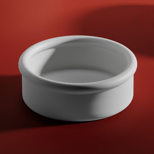 Раковина накладная Artceram Brera 43х43 см BRL001