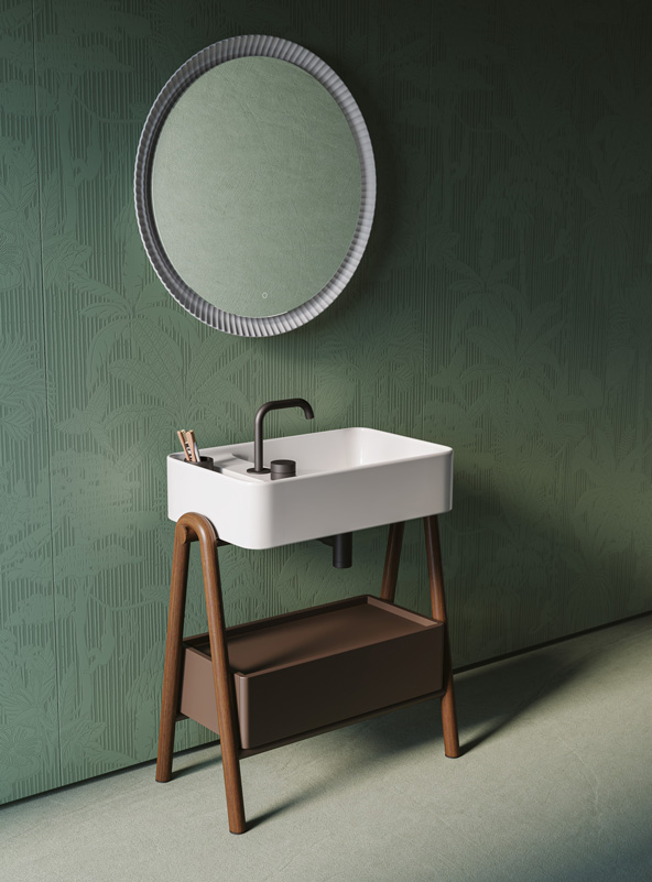 Прямоугольная раковина Artceram Brooklyn BNL003 65x40 см ФОТО