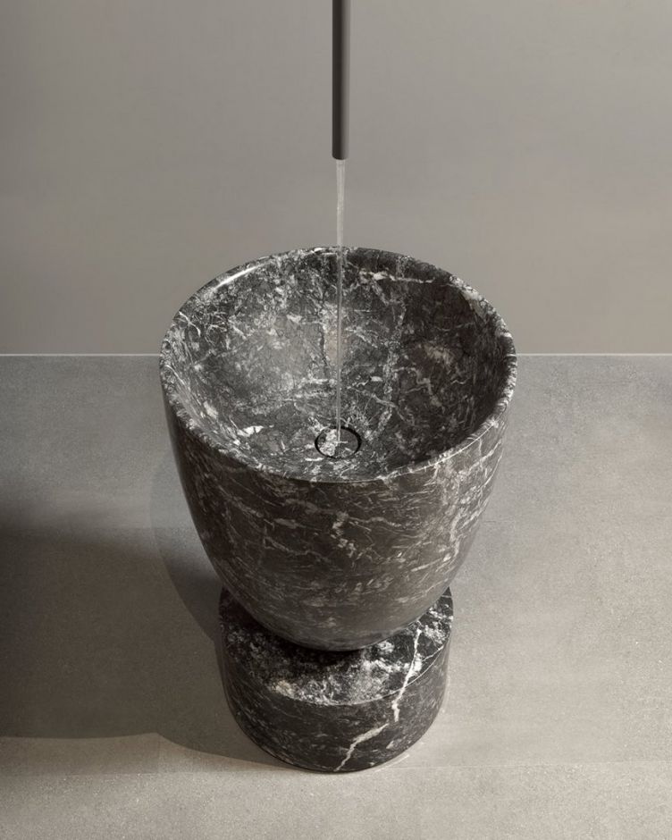 Напольная раковина Antonio Lupi Lavabi ARCADIA 55х55 см ФОТО