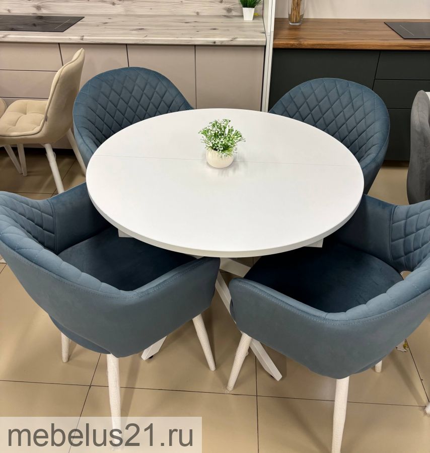 Стол круглый Норд раздвижной