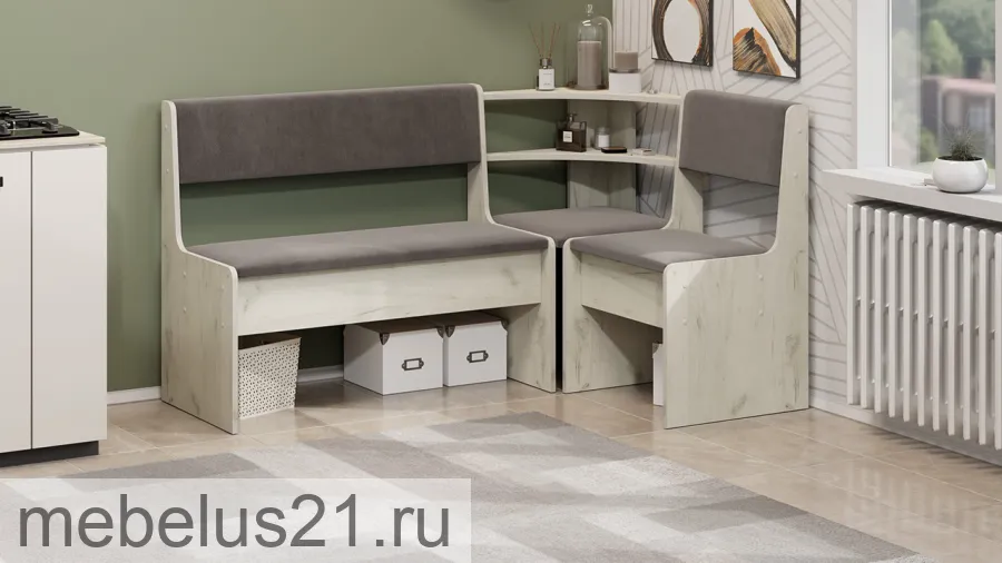 Скамья угловая Ларго