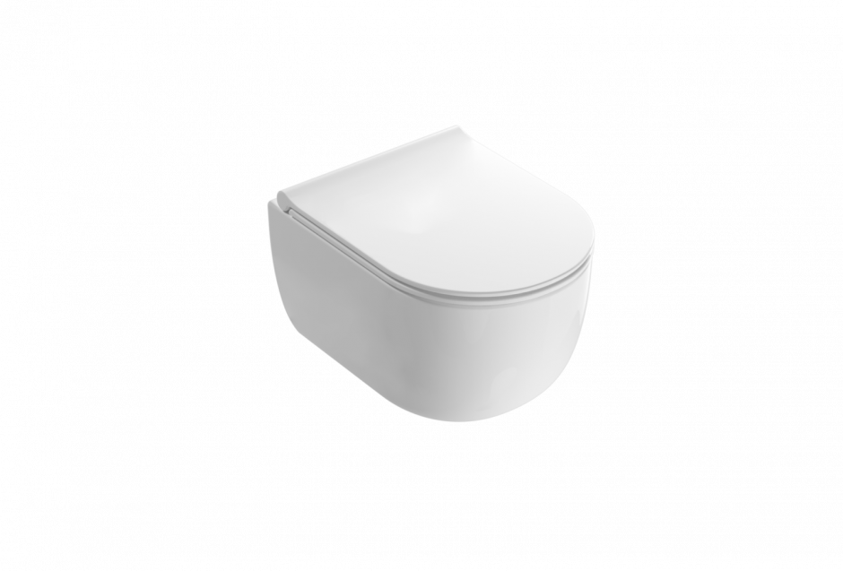 Изображение Подвесной безободковый унитаз Globo Mode MES03 46x34 см