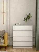 Комод Прайм 800.4 Белый