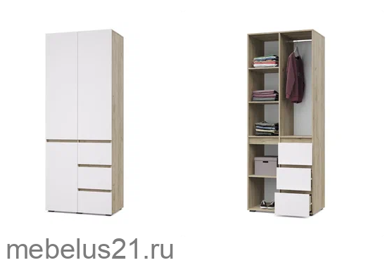 Шкаф комбинированный Тифани Т24