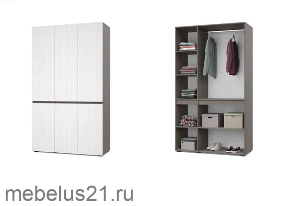 Шкаф 3-х дверный Тифани Т31