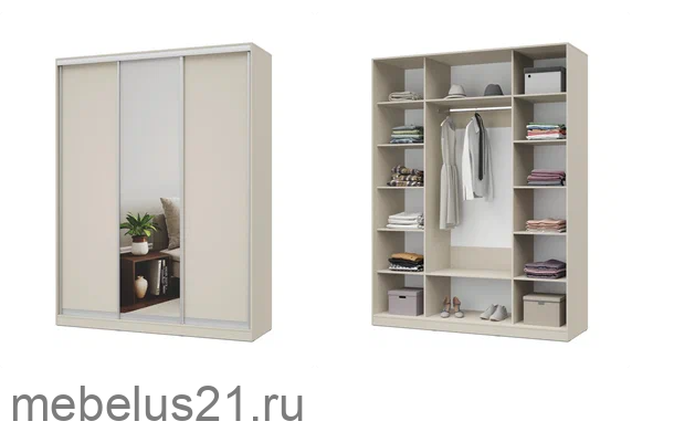 Шкаф купе с зеркалом 180 Роланд