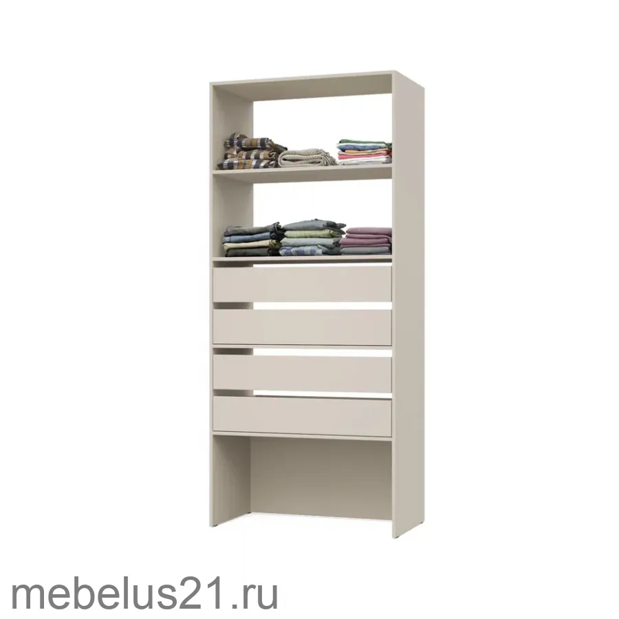 Модуль с 2 ящиками 900