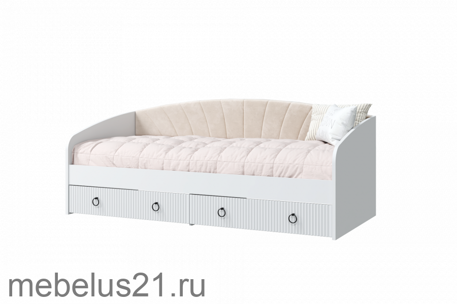 Кровать детская с выдвижным ящиком Шарлиз