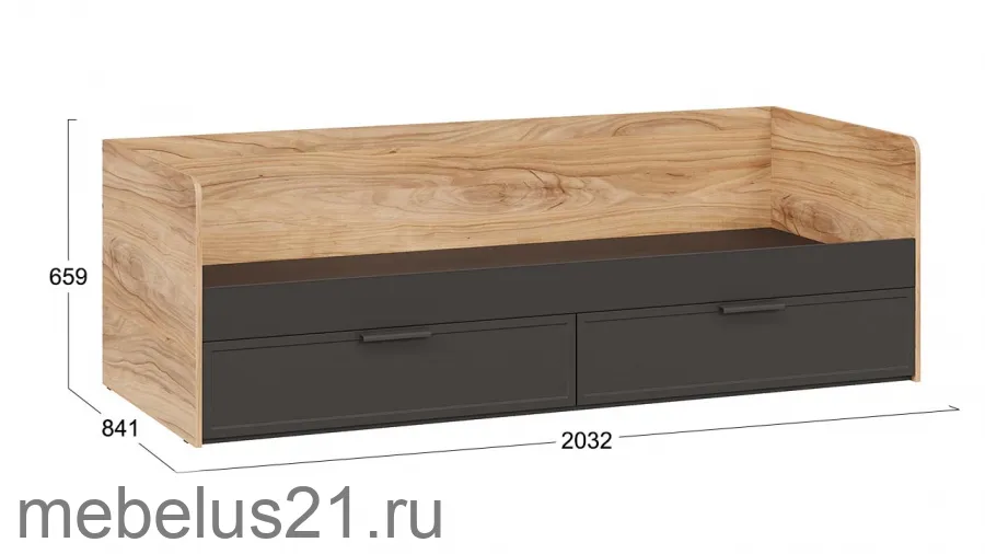 Кровать мягкая с ПМ Эмма