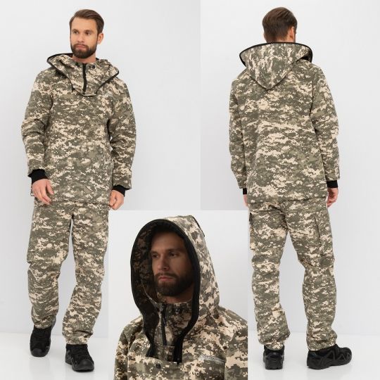 Костюм HUNTSMAN Антигнус ЭКОНОМ (цвет 128/2) ткань Смесовая Рип-Стоп