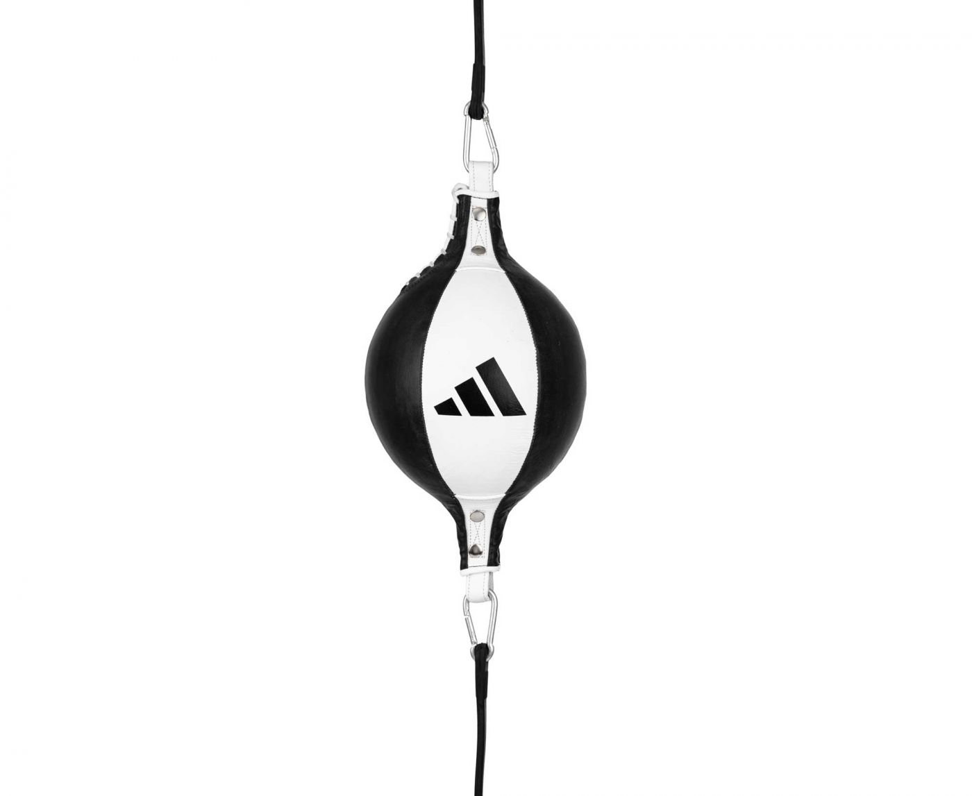 Груша пневматическая на растяжках Adidas Speed 2020 Double End Ball черно-белая., артикул adiSP300DB