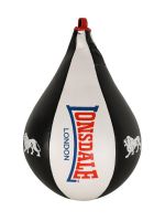 Груша скоростная Lonsdale Spin М 23х15см черно/бело/красная, артикул 160107 М