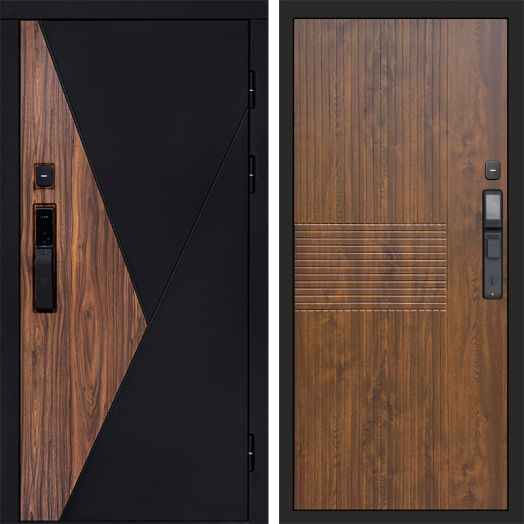 Входная дверь ВДК Матрикс с электронным замком - Мастино Дуб