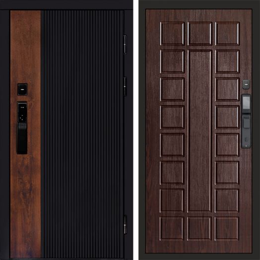 Входная дверь ВДК Престиж с электронным замком - Престиж Венге
