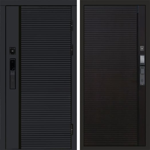 Входная дверь ВДК Блэк Лайн с электронным замком - Porte black