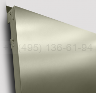 Кассеты фасадные облицовочные из AISI нитрид титана цвет Champagne