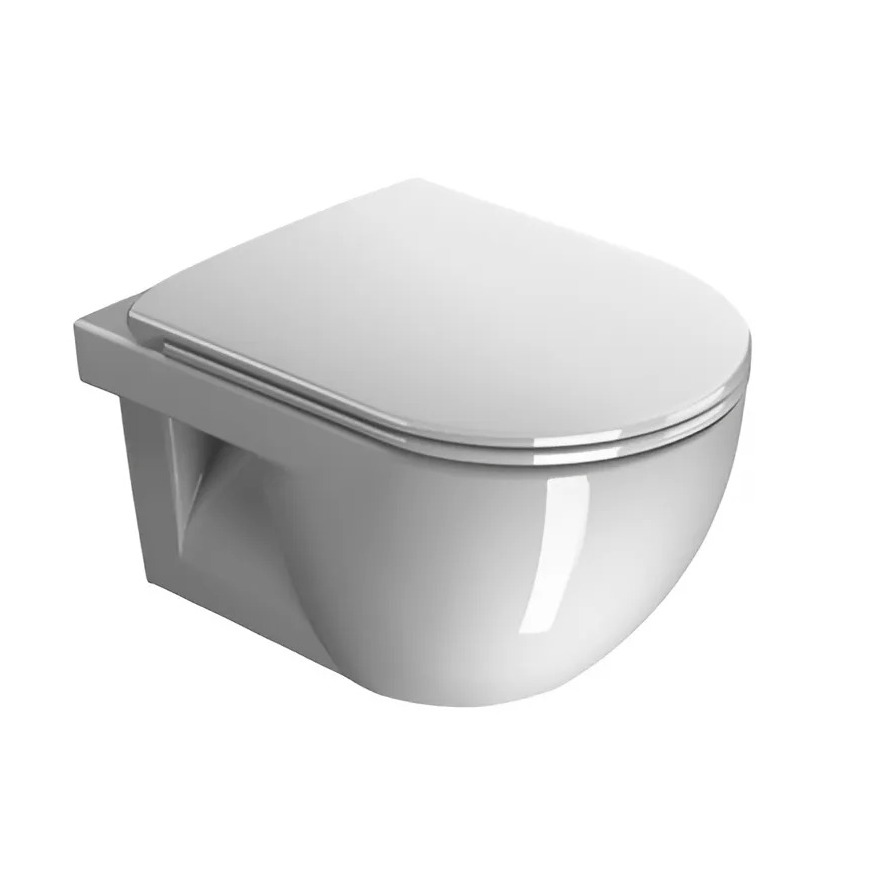 Изображение Подвесной унитаз GSI City 9116 с крепежом в комплекте 52х35