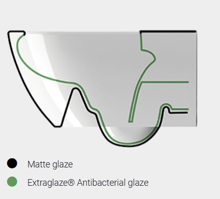 Подвесной черный унитаз GSI MODO 981626 Swirlflush ФОТО