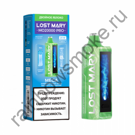 ЭС Lost Mary МO 20000 PRO - Double Apple (Двойное Яблоко)