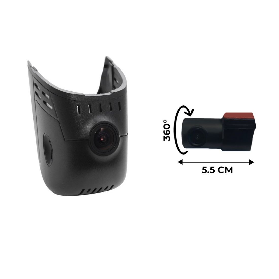 RedPower DVR-AUD4-G DUAL чёрный  штатный двухканальный видеорегистратор  для Audi, Porsche, Bentley (2015+)